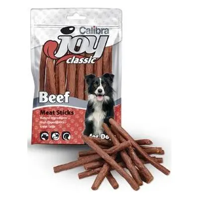 Pochoutka pro psy Calibra Joy Dog Classic Beef Sticks, 80 g