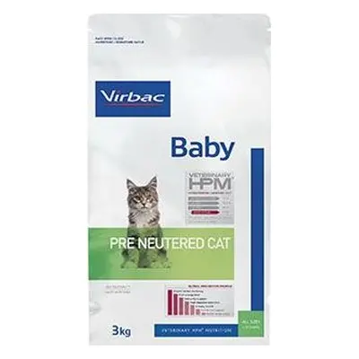 Virbac HPM Granule pro koťata Virbac HPM, Baby Pre Neutered, 3 kg