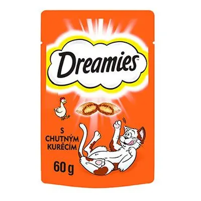 Pochoutka pro kočky Dreamies s kuřecím, 60 g