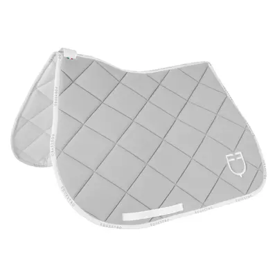 EQUESTRO Dečka podsedlová GP Logo EQUESTRO, všestranná, light grey/white