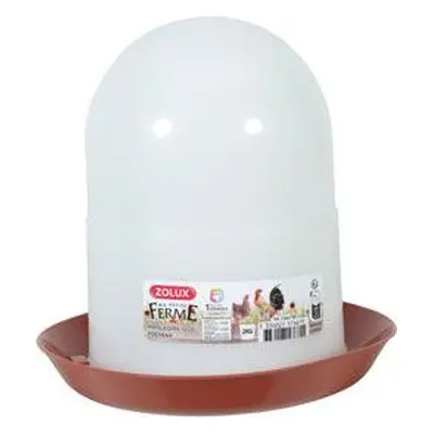 Zolux Krmítko pro drůbež Silo Zolux, na 2 kg krmiva, red