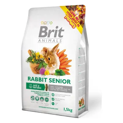 Krmení pro králíky seniory, Brit Animals Rabbit Complete, 300 g