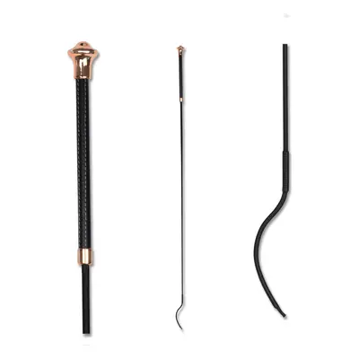 WALDHAUSEN Bič drezurní Waldhausen,110/120 cm, black/rosegold Délka: