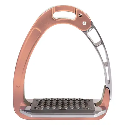 ACAVALLO Třmeny bezpečnostní Arena Aluplus Junior Acavallo, 10,5 cm, rose gold