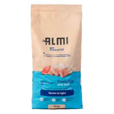 Granule pro psy ALMI Senior & Light, 12 kg