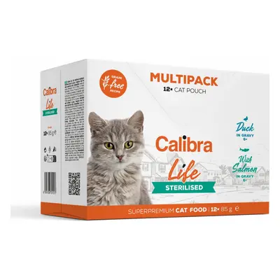 Kapsička Calibra Cat Life Sterilised Multipack, 12x85 g