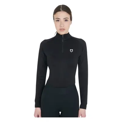 EQUESTRO Triko multifunkční Base Layer EQUESTRO, dámské, černé/bílé