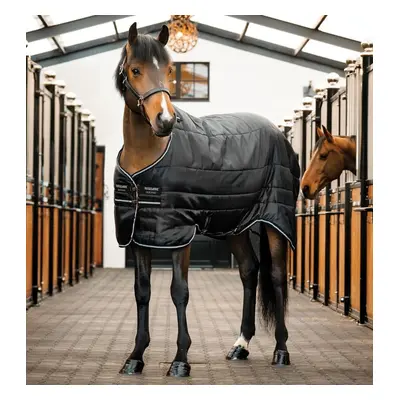 HORSEWARE Deka stájová Easy-Layer Plus Horseware, 100 g, black/black & silver Délka zad: