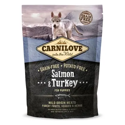 Carnilove Dog Salmon & Turkey for Puppies 1,5 kg