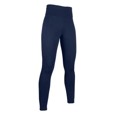 HKM Legíny jezdecké Cosy HKM, s gripem, zimní, dětské, deep blue