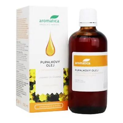 Aromatica Olej Pupalkový BIO vit E a beta-karot Aromatica, 100 ml