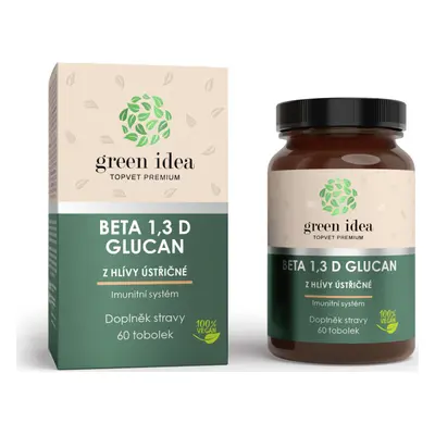 Green idea Bylinný extrakt Beta 1,3 D glucan GREEN IDEA, 60 tbl