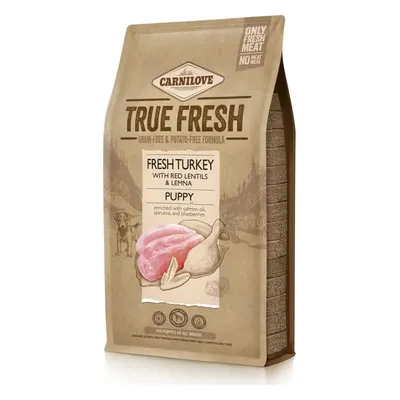 Granule pro psy Carnilove Dog True Fresh Turkey Puppy, 1,4 kg