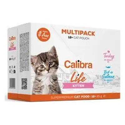 Kapsička Calibra Cat Life Kitten Multipack, 12x85 g