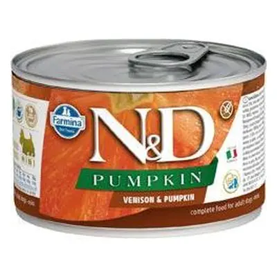 N&D (Farmina Pet Foods) N&D DOG PUMPKIN Adult Venison & Pumpkin Mini 140 g