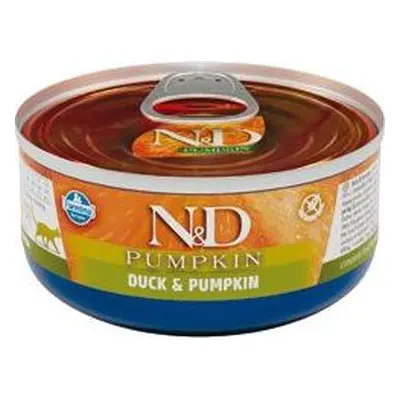 N&D (Farmina Pet Foods) Konzerva N&D CAT PUMPKIN Adult, Duck & Pumpkin, 70 g