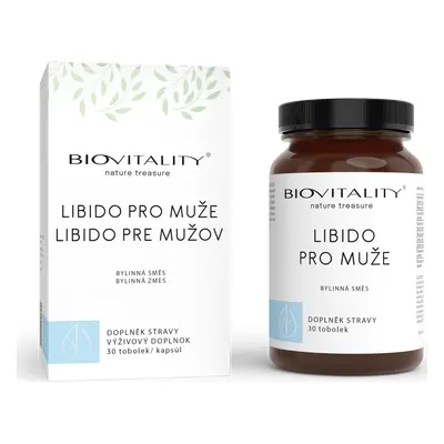 Biovitality Libido pro muže Biovitality, 30 tbl