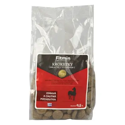 Fitmin Pamlsky pro koně - krokety Fitmin, jablko+ vit.C, 500 g