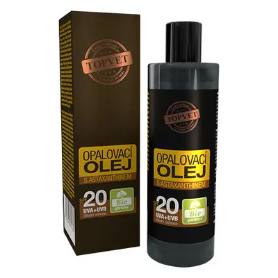 Green idea Olej na opalování s astaxanthinem GREEN IDEA, SPF20, 100 ml