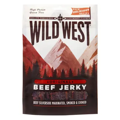 WILD WEST Jerky Wild West, Beef Original, 25 g