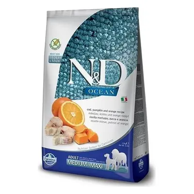 N&D (Farmina Pet Foods) N&D GF OCEAN DOG Adult M/L Codfish&Pumpkin & Orange 2,5 kg