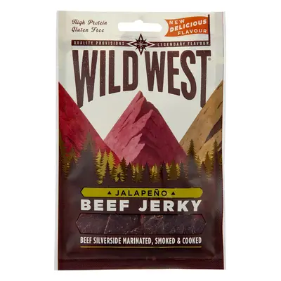 WILD WEST Jerky Wild West, Beef Jalapeño, 25 g