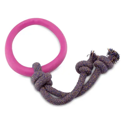 Hračka pro psy Beco Hoop EKO, S/12 cm, pink