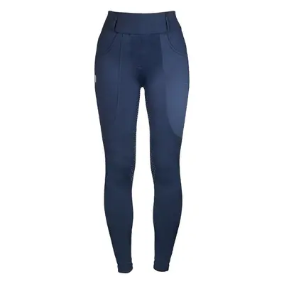 EQUESTRIAN STOCKHOLM Legíny Compression Midnight Blue Equestrian Stockholm, s gripem, dámské, na