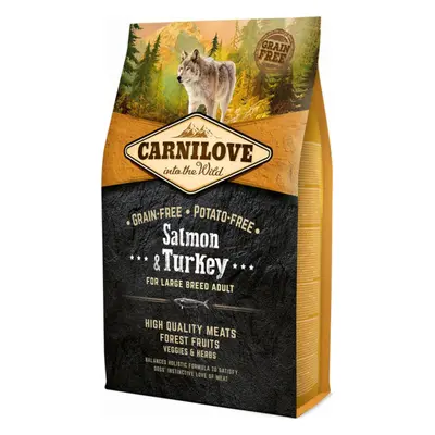 Granule pro psy Carnilove Dog Salmon & Turkey Adult, 4 kg