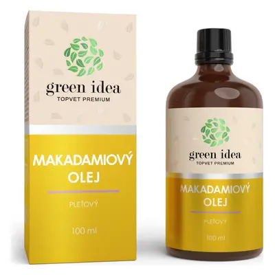 Green idea Olej na pleť a pokožku - Makadamový GREEN IDEA, 100 ml