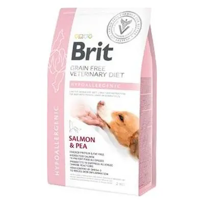 Brit VD Granule pro psy BRIT, hypoallergenic, salmon/pea, 2 kg