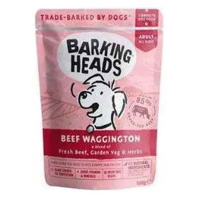 BARKING HEADS Kapsička pro psy Beef Waggington BARKING HEADS, 300 g