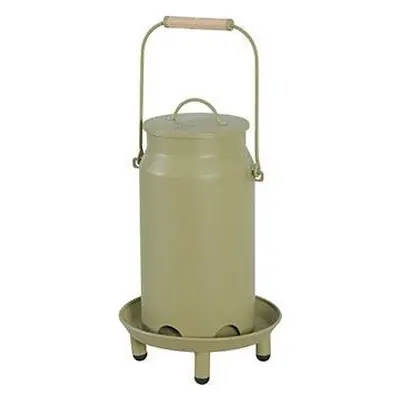 Zolux Krmítko pro drůbež Zolux, kovové, 3,5 l, green