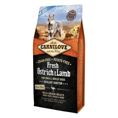 Carnilove Dog Fresh Ostrich&Lamb for Small Breed 6 kg