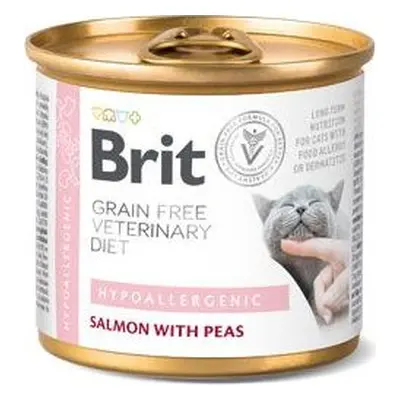 Brit VD Konzerva pro kočky BRIT, hypoallergenic, 200 g