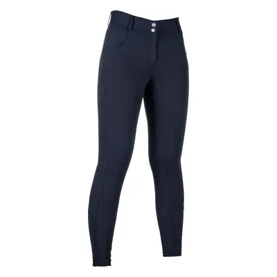 HKM Rajtky jezdecké Ari Mid Rise HKM, s gripem, dětské, deep blue