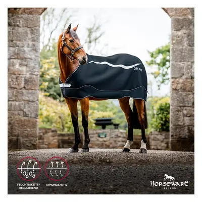 HORSEWARE Dry liner Horseware, 50 g, navy/silver Délka zad: