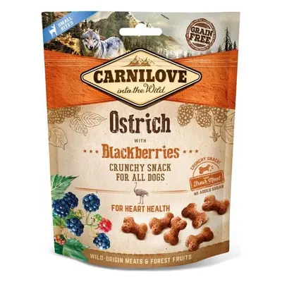 Carnilove Dog Crunchy Snack Ostrich&Blackberries 200 g