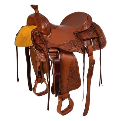 McBryan Sedlo westernové Working Ranch Flower McBryan, chestnut