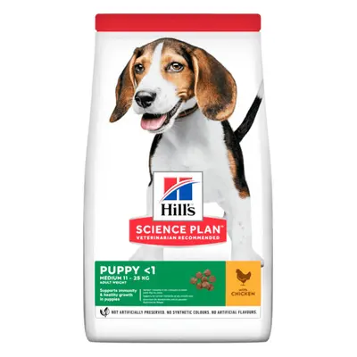 Granule pro štěňata Hill's Can.Dry SP Puppy Medium, Chicken, 14 kg