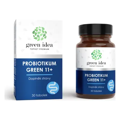 Green idea Probiotikum GREEN 11+ GREEN IDEA, 30 tbl