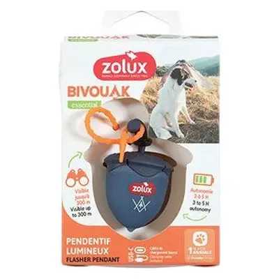 Zolux Světýlko blikací Bivouak USB Zolux, blue