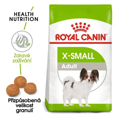 Granule pro psy Royal Canin X-Small Adult, 3 kg