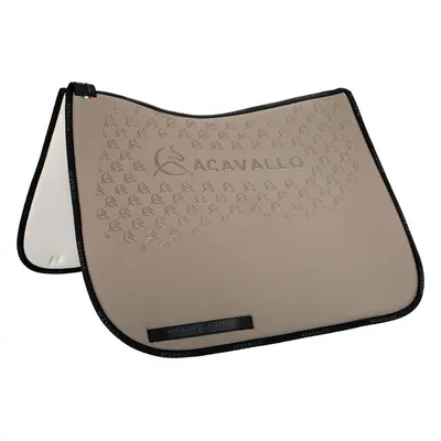 ACAVALLO Dečka podsedlová Gel Grip & Bamboo Fiber Acavallo, drezurní, terra/black