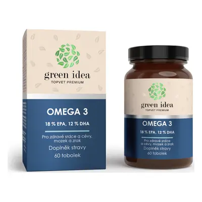 Green idea Omega 3 - 18% EPA, 12% DHA GREEN IDEA, 60 tbl