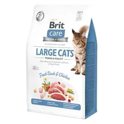 Granule Brit Care GF Large cats Power&Vitality, 0,4 kg