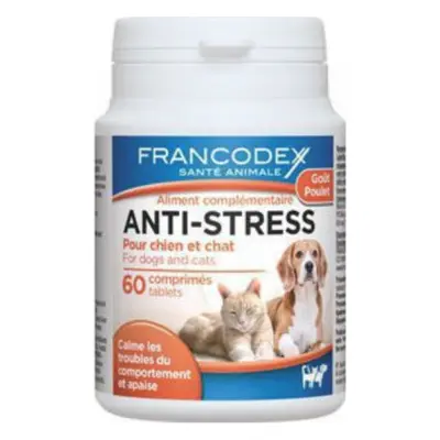 FRANCODEX Tablety Anti-stress Francode, pes/kočka, 60tbl