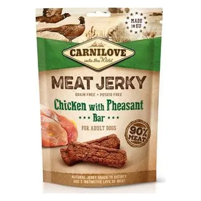 CARNILOVE Pochoutka pro psy Jerky Chicken with Pheasant Bar Carnilove, 100 g