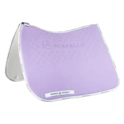 ACAVALLO Dečka podsedlová Gel Grip & Bamboo Fiber Acavallo, drezurní, lilla/white