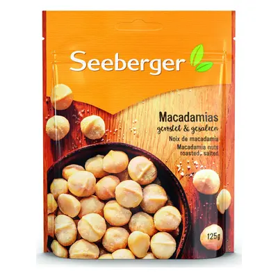 Seeberger Makadamové ořechy pražené a solené Seeberger, 125 g